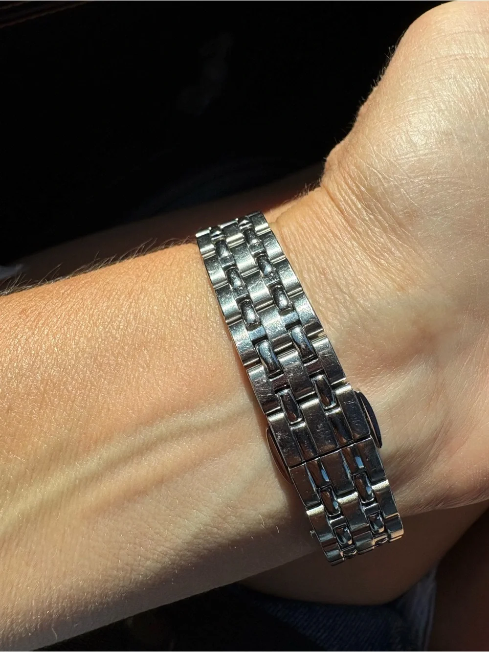 Raymond Weil Silver Stainless Steel Tango Watch with Mother-of-Pearl Dial